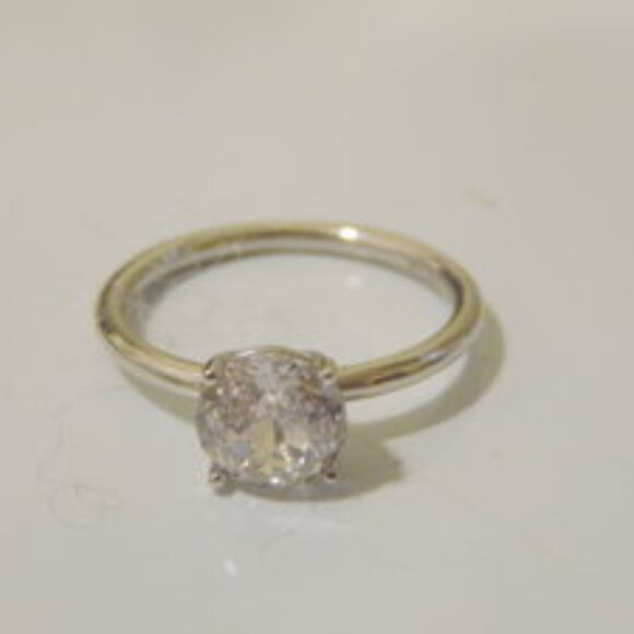 Radiance by Absolute Diamond Solitaire Ring Size 8-1/4 - Picture 5 of 5